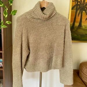 Urban Outfitters Taupe Turtleneck Sweater